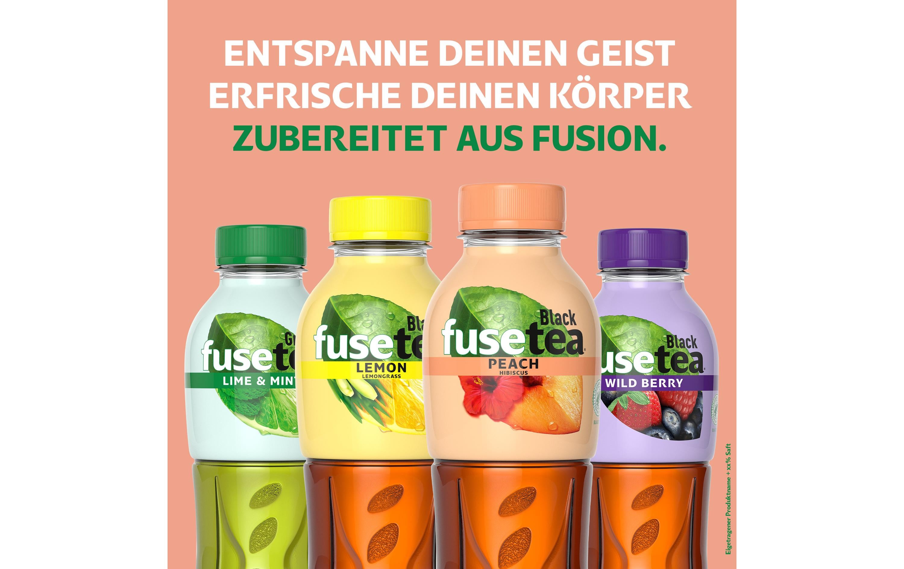 Green Tea Lime Mint 6 x 0.5 lErfrischender Limette- und Minze-Eistee