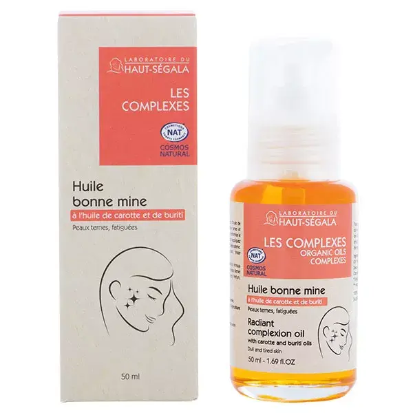 Complexos de Óleo Brilhante Saudável Orgânico Haut-Ségala 50ml
