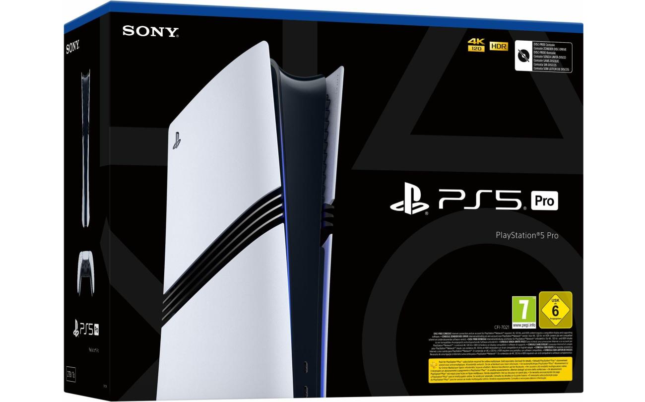 PS5 Pro Digital White Console
