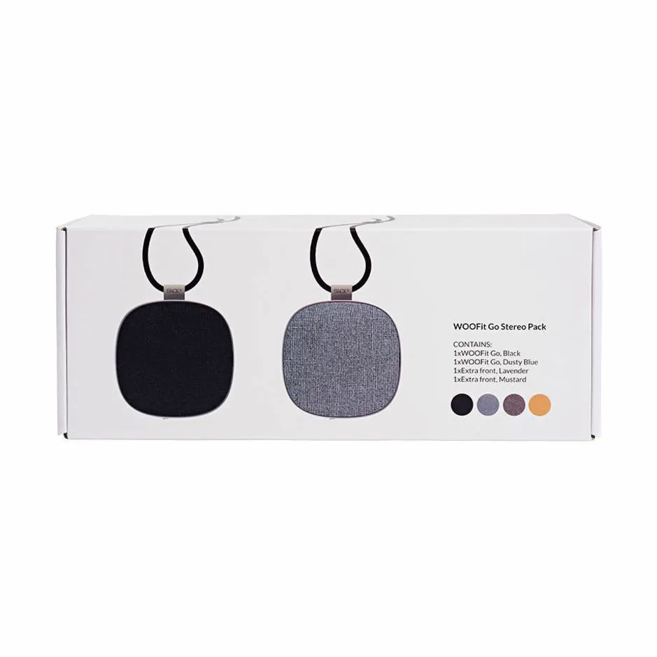 SACKit WOOFit Go Stereo Transportabel Højtaler - 2 stk.