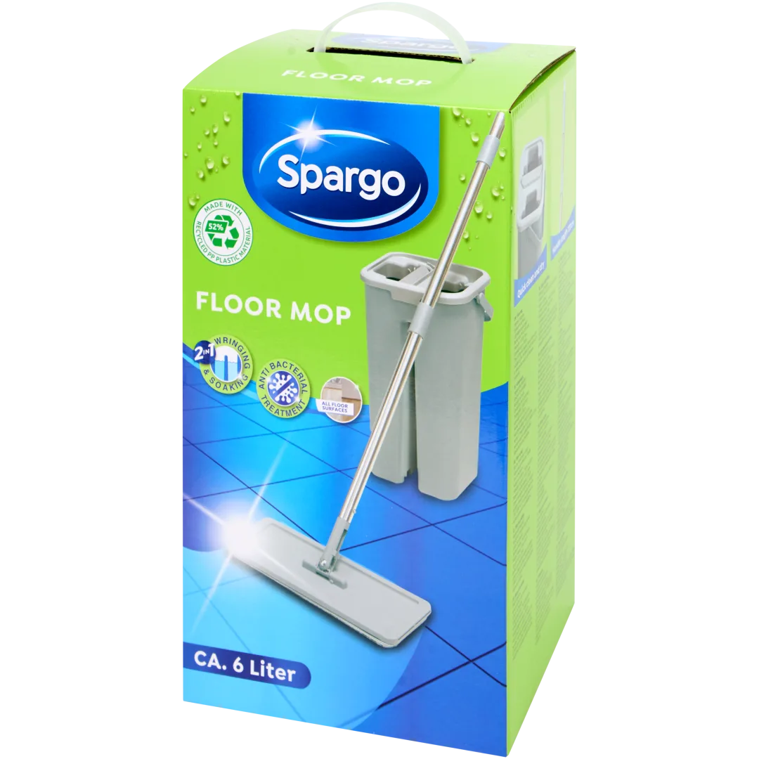 Spargo vloermop met uitwringemmer Ca. 6 liter | diverse kleuren