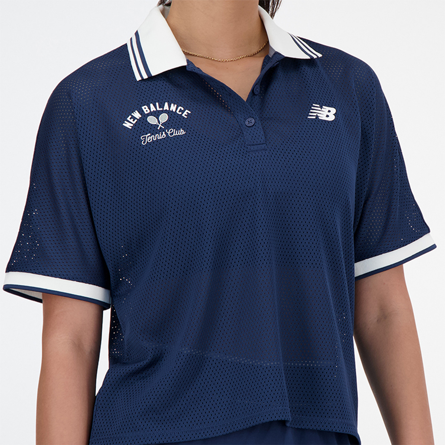 New Balance Mesh Tournament Polo