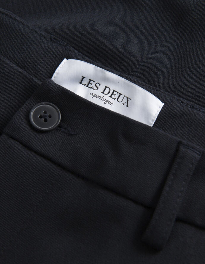 Les Deux Como Reg Suit Pants Navy