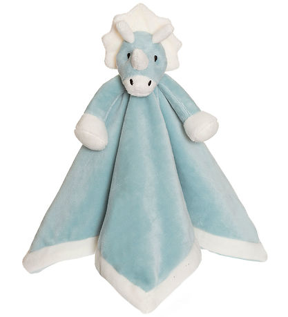 Teddykompaniet Schmusetuch - Dino - 35 x 35 cm - Blau