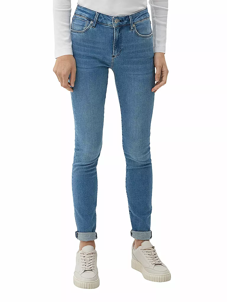 S.OLIVER Jeans Skinny Fit blau