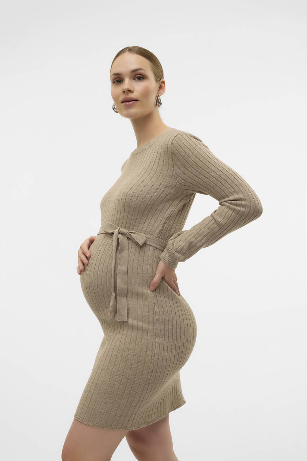 MAMALICIOUS zwangerschapsjurkMLRITA beige