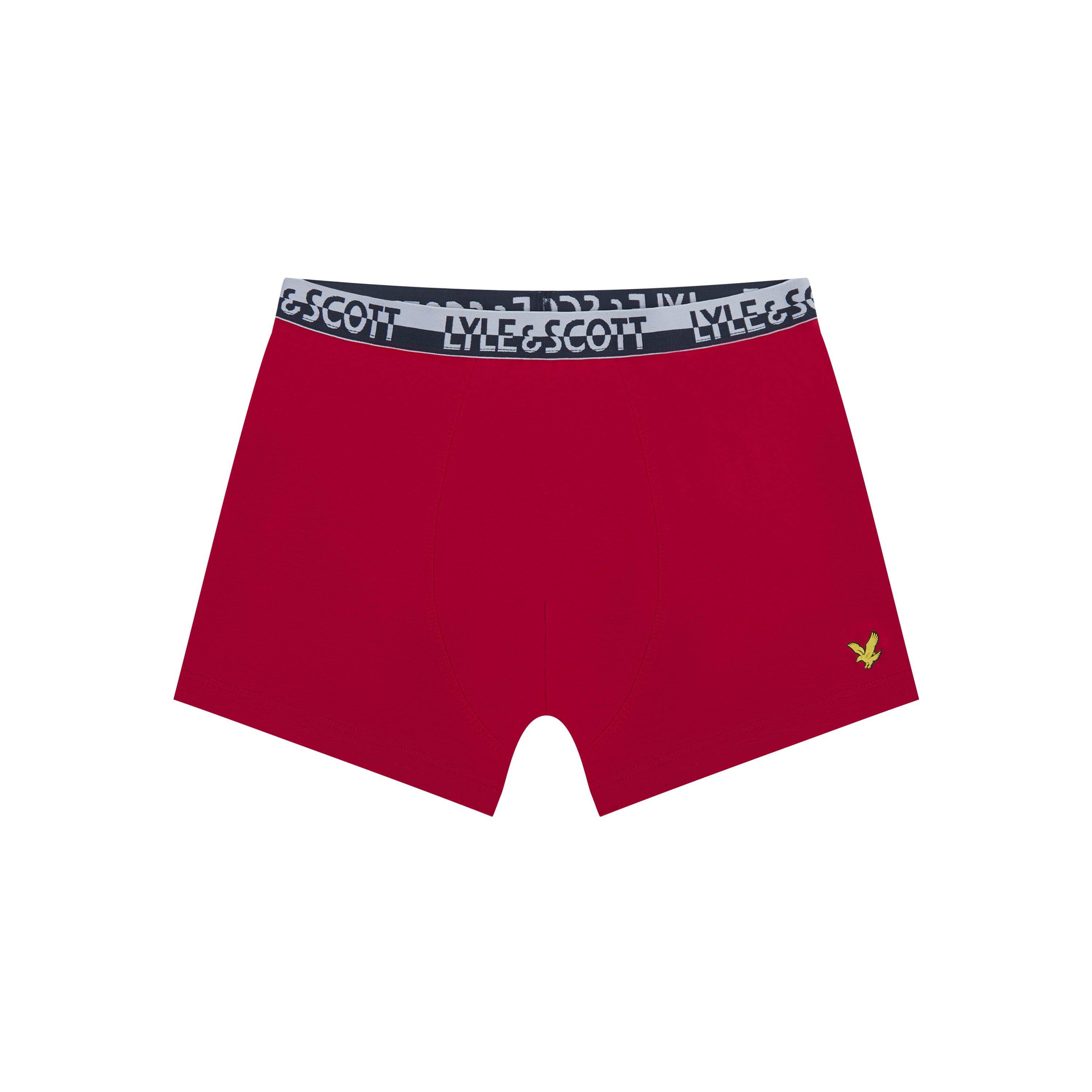 Lyle and Scott 3 Pack Trunks Jn99