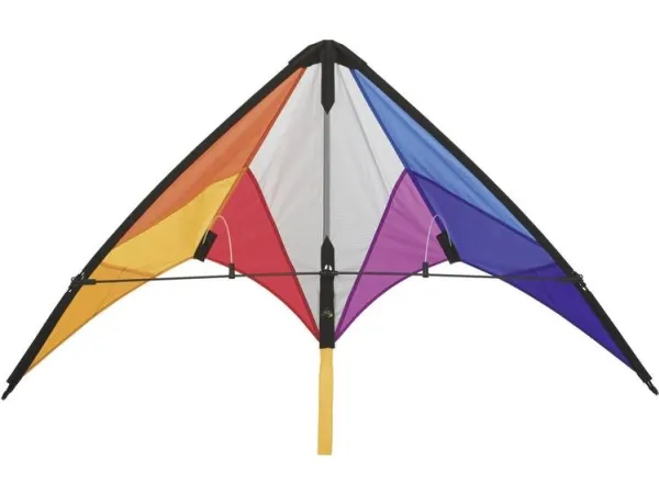 HQ Sport-drage med snor Calypso II Rainbow Spændvidde 1100 mm Vind Strength Fitness 2 - 5 bft