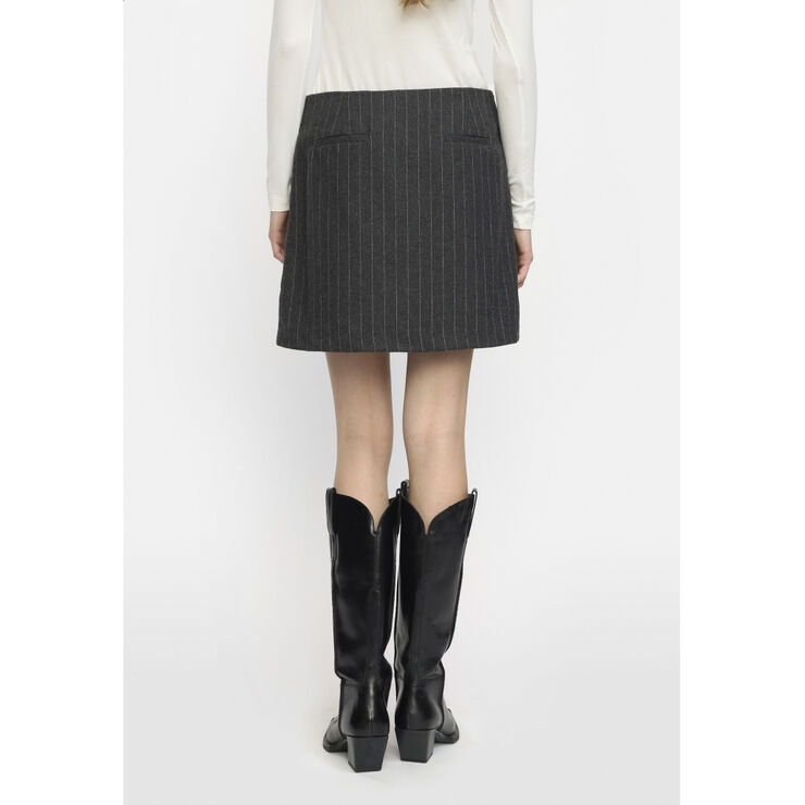 Soft Rebels SREmery Skirt Dark grey melange