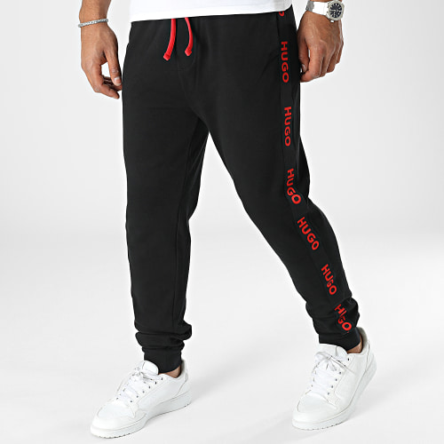 Pantalon Jogging A Bandes Sporty Logo 50496995 Noir