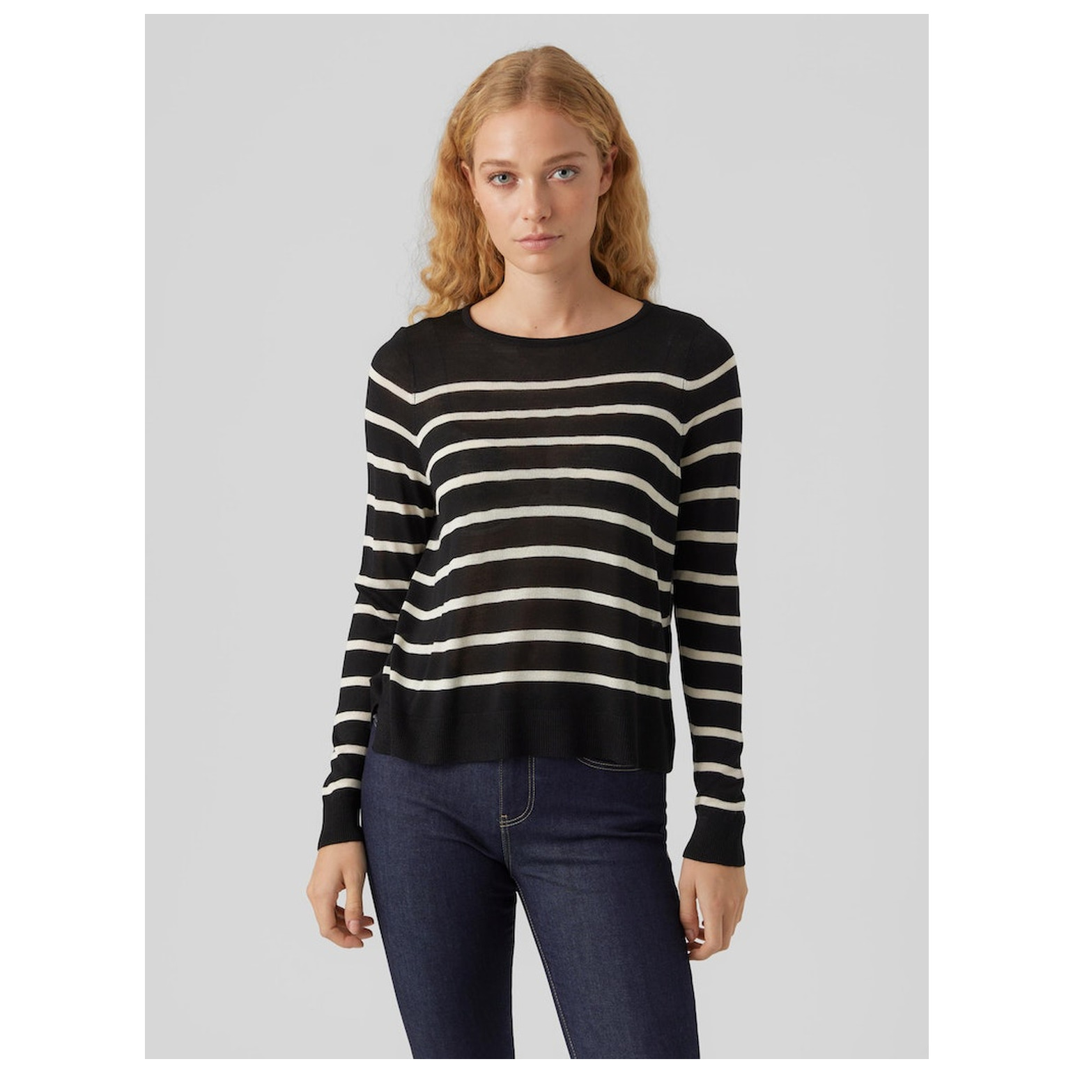 Vero Moda VMNOVA LS O-NECK PULLOVER GA