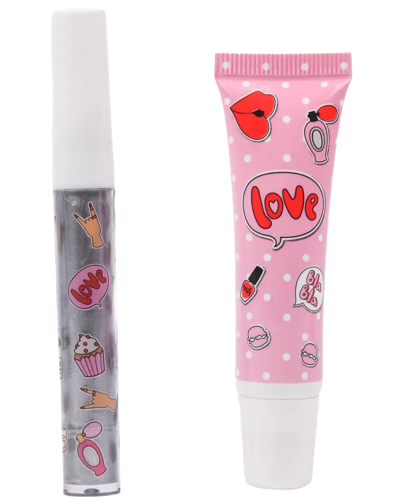CREATEit Lipgloss og body glitter - ass. varianter