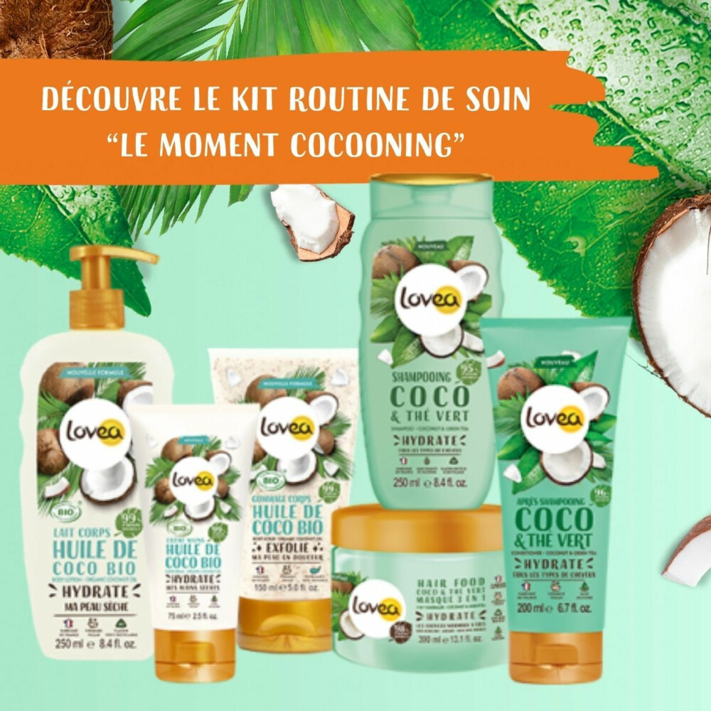 Lovea Biologische Body Scrub Kokos150 ml