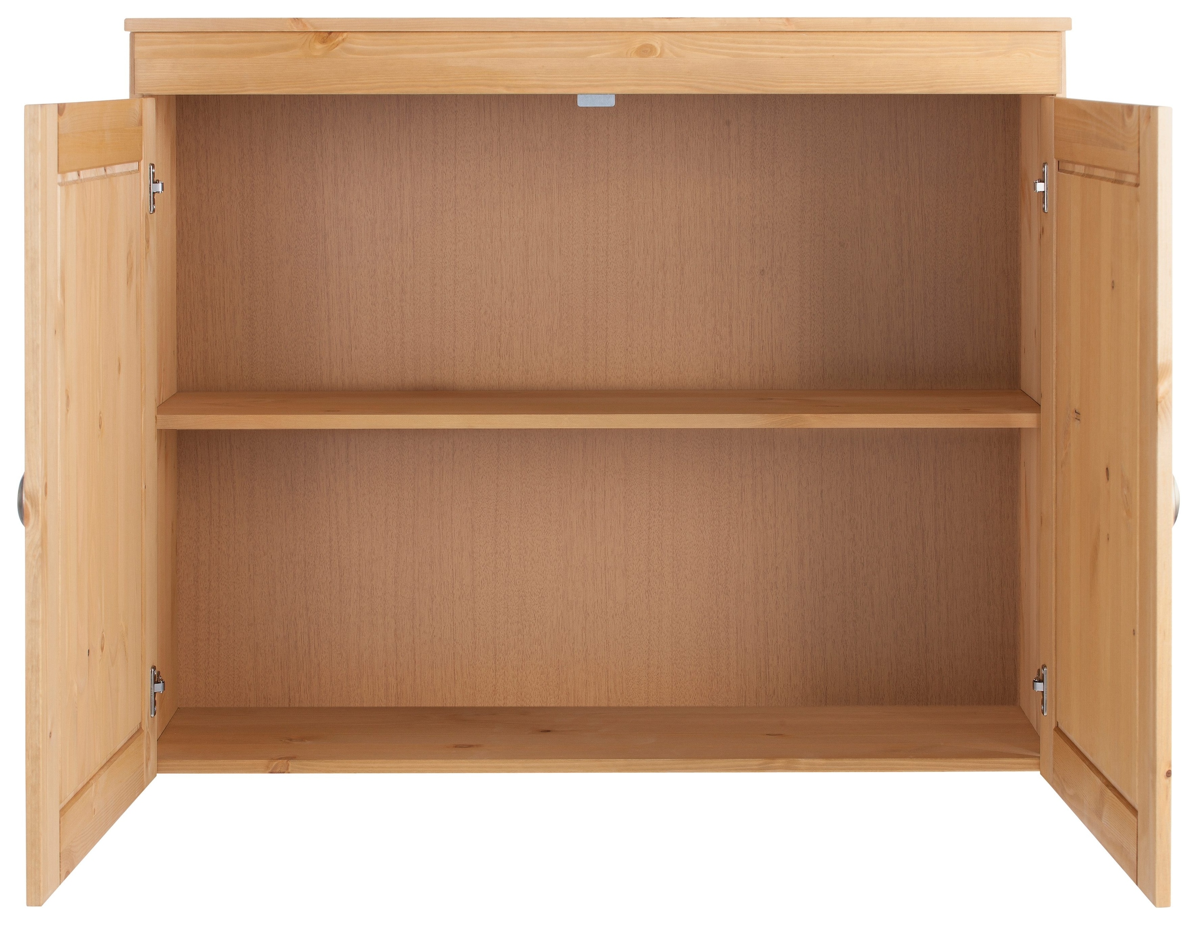 Home affaire Hängeschrank »Oslo« 100 cm breit, massiver Kiefer, 2 Türen, Metallgriffe, Landhaus-Optik