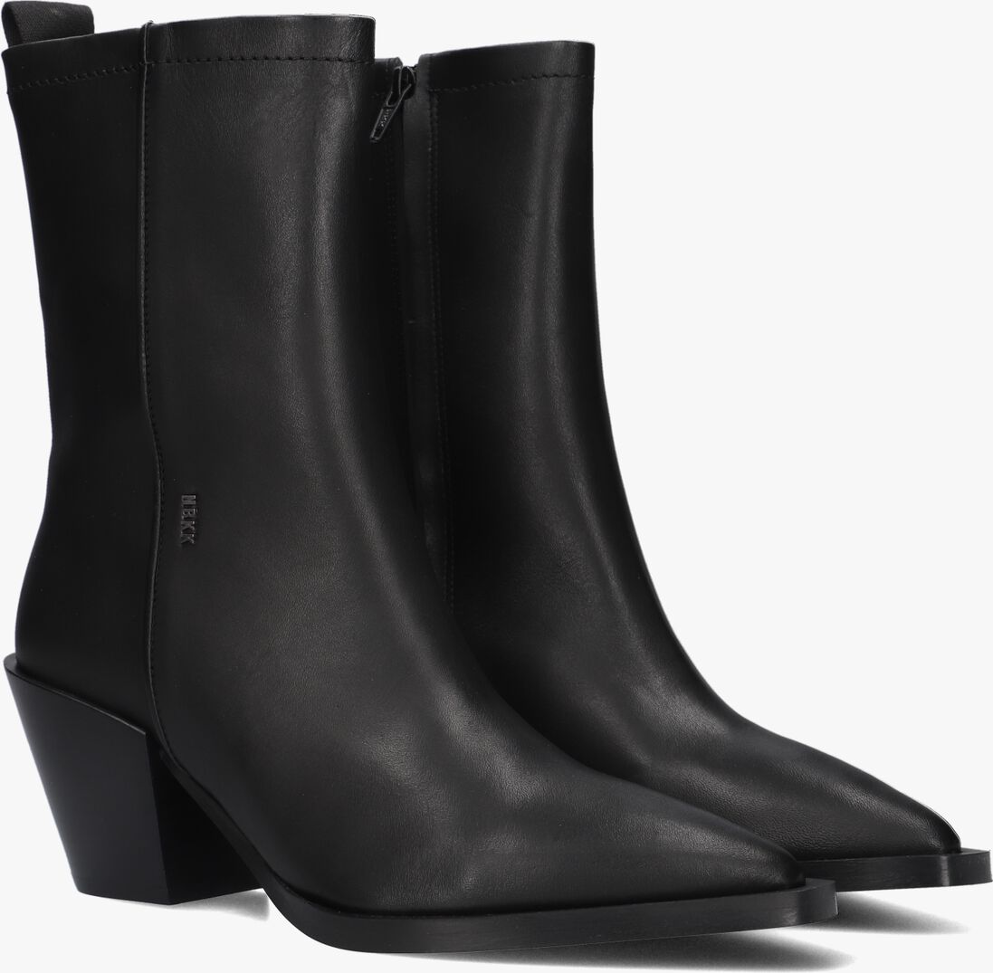 NUBIKK zwarte nubikk enkellaarsjes liv bootie