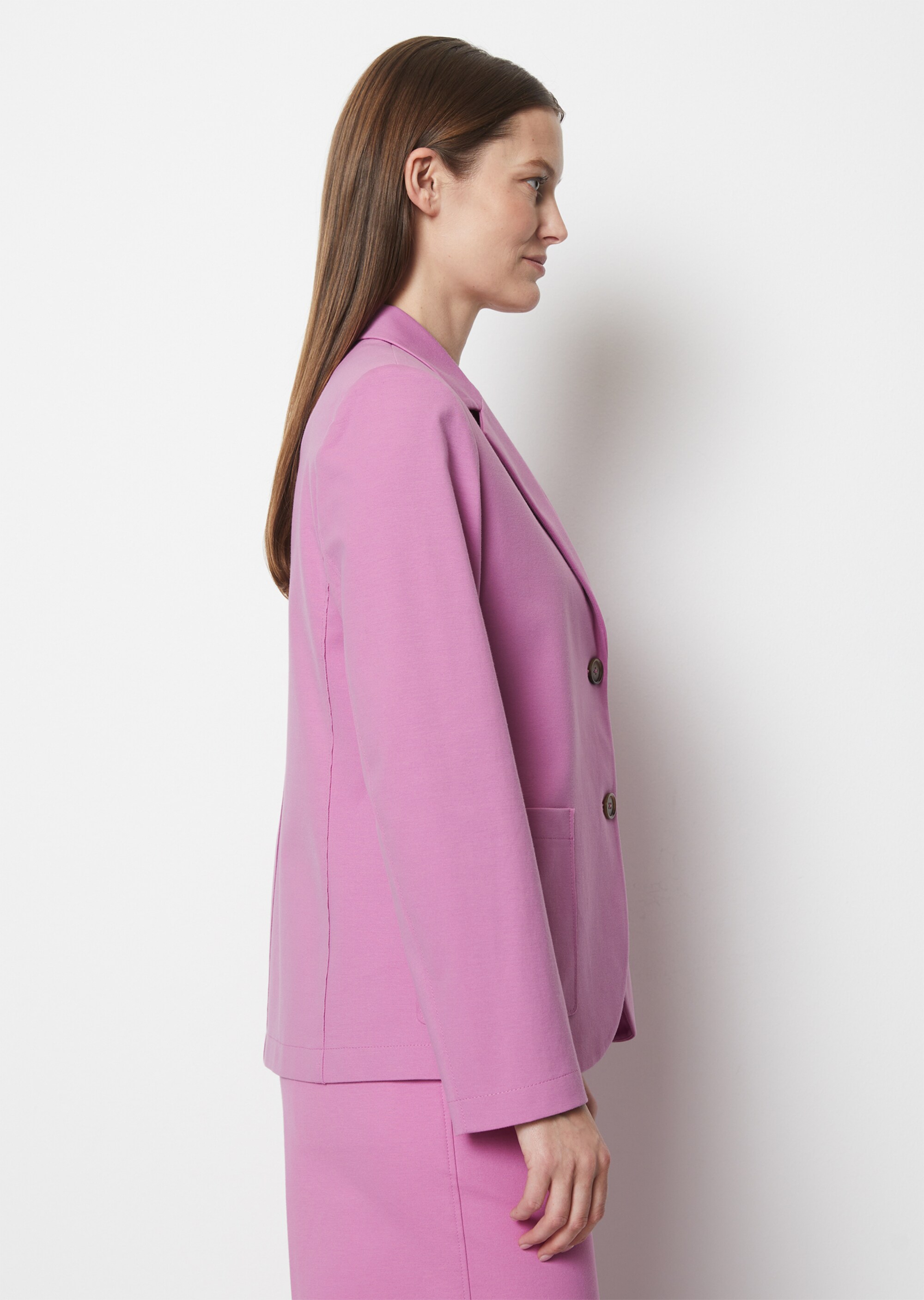 Jerseyblazer regularaus Interlock-Qualität