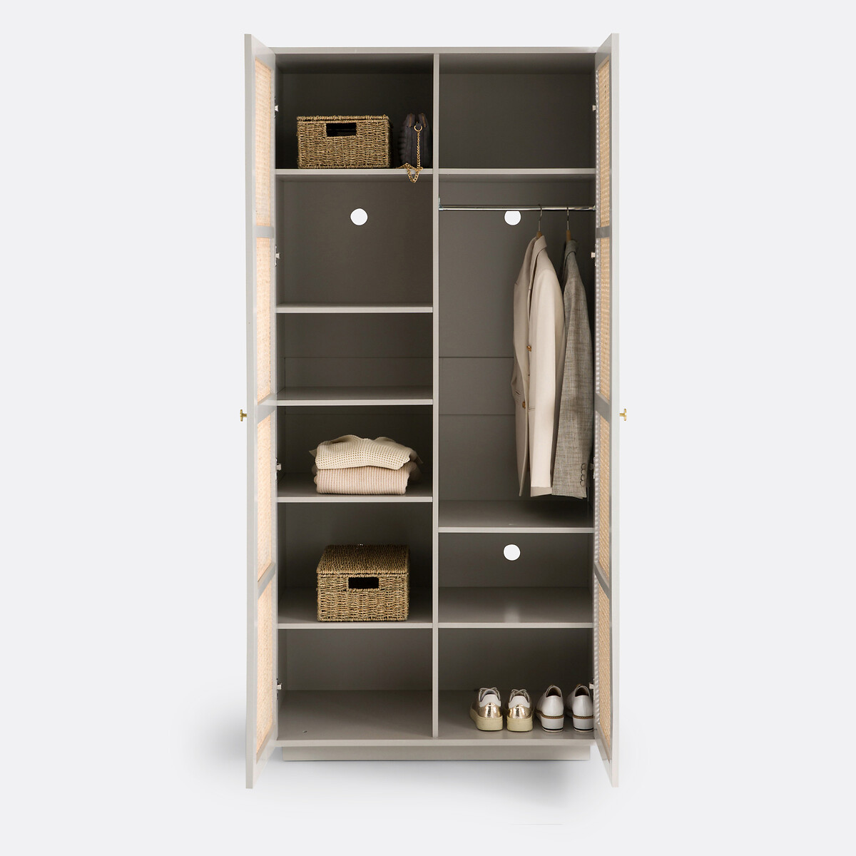 LA REDOUTE INTERIEURS<br>Roupeiro de 2 portas, Paola