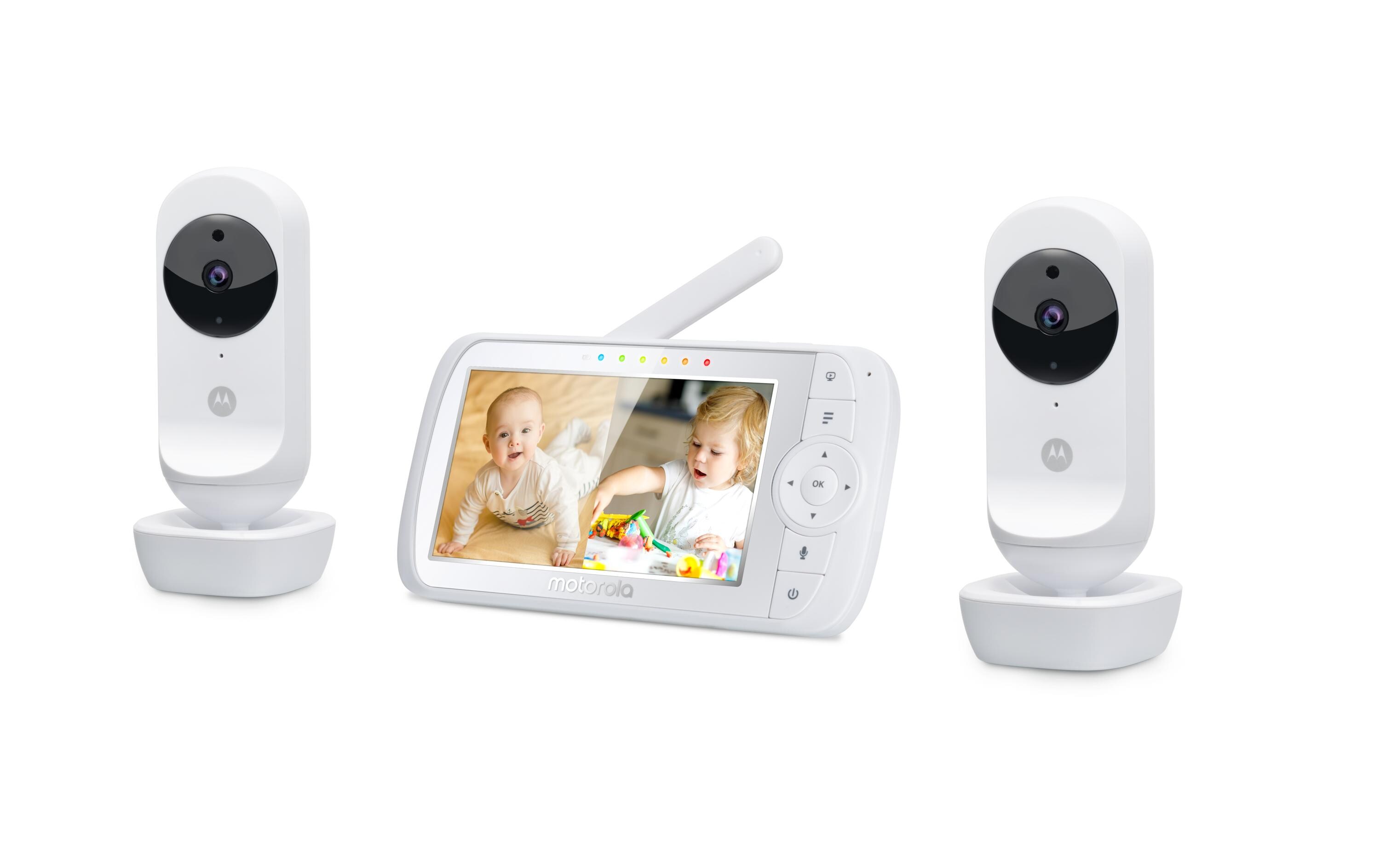 Babyphone Video VM35-2<br>Video-Babyphone 5.0 Zoll Display mit zwei Kameras