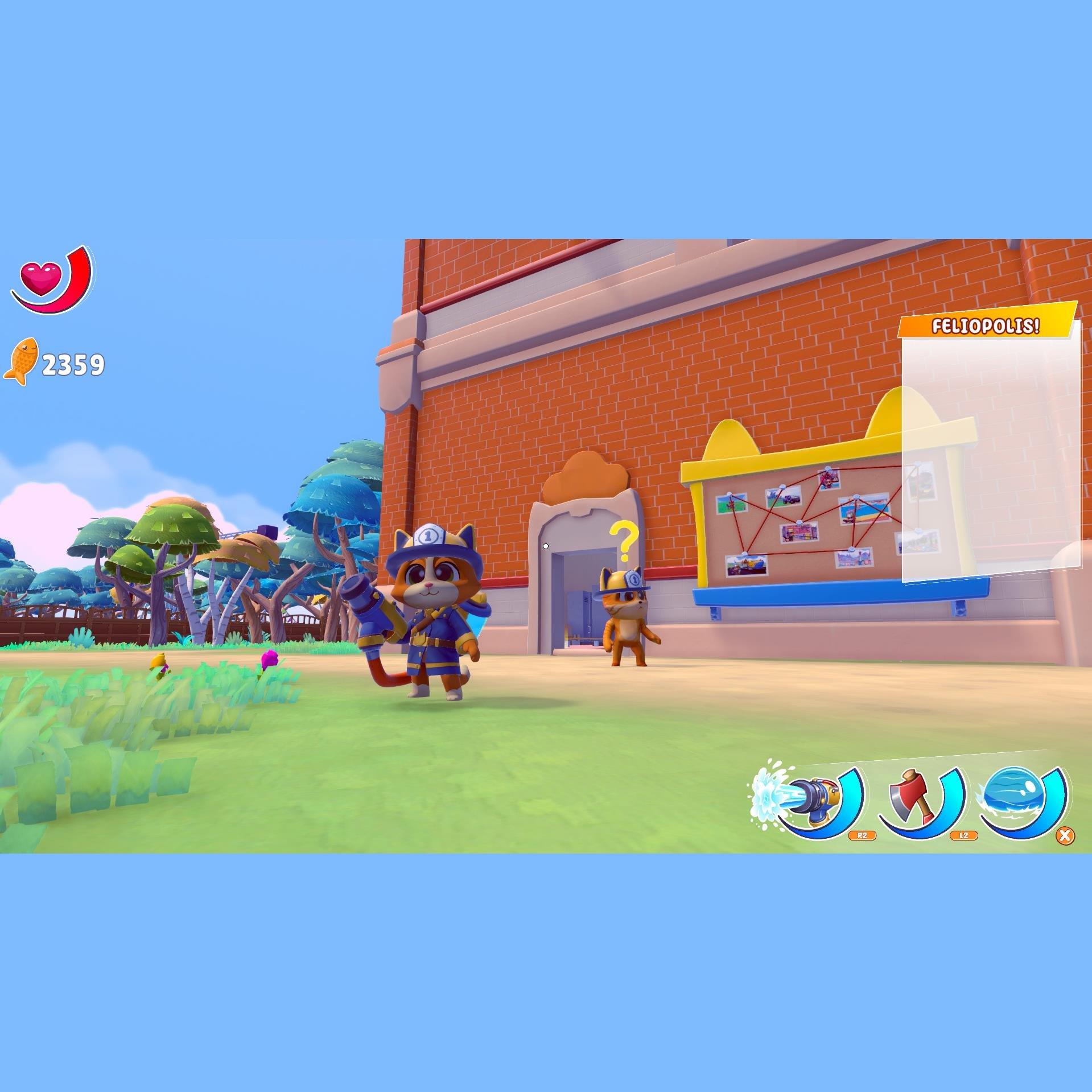 Maximum Games GAME Leo the Firefighter Cat