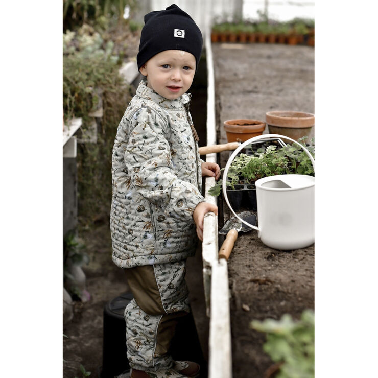 Mikk-Line Cotton Hat - Solid Blue nights