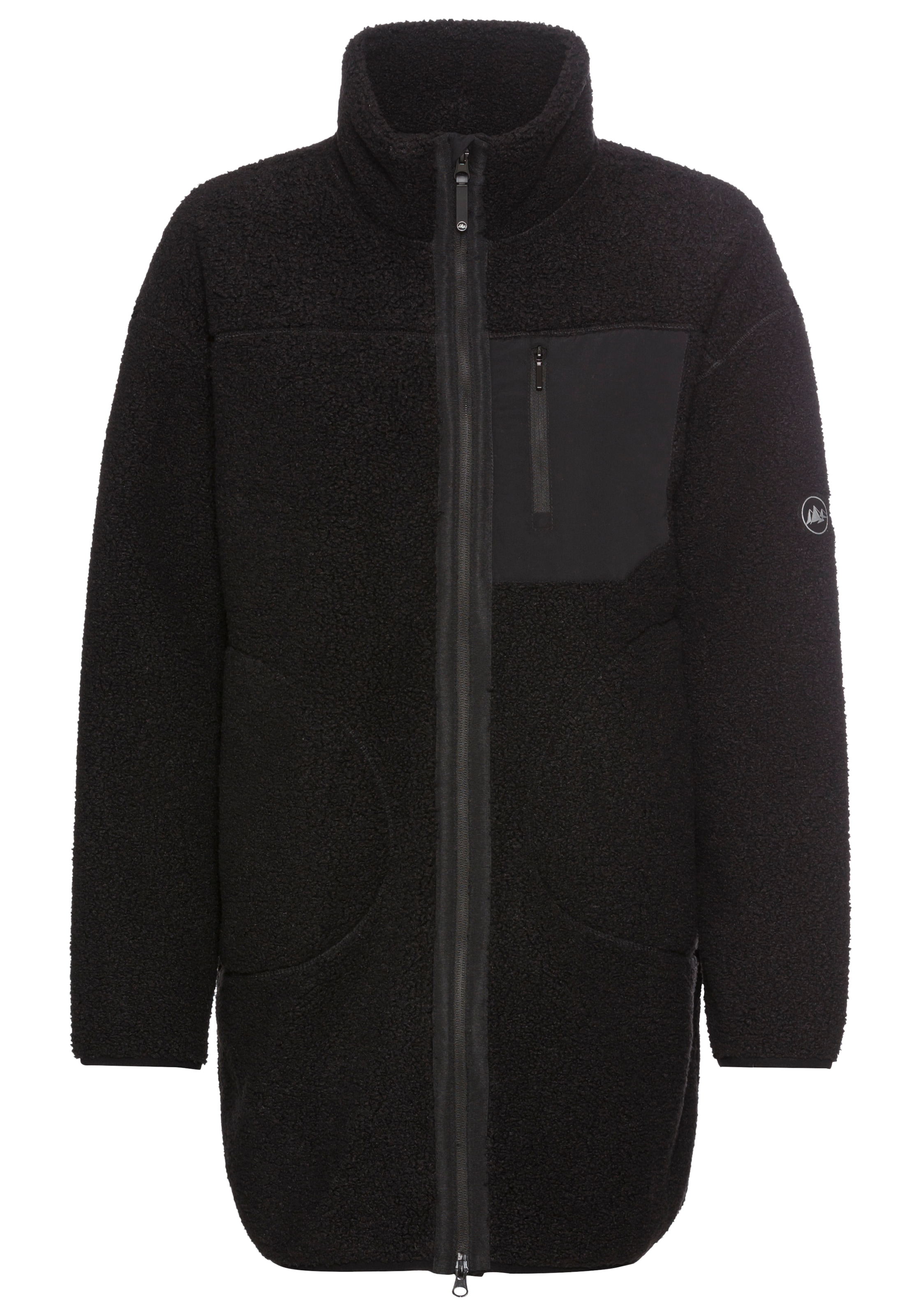 Polarino Fleecejacke Teddy Fleece Jacke, Oversize