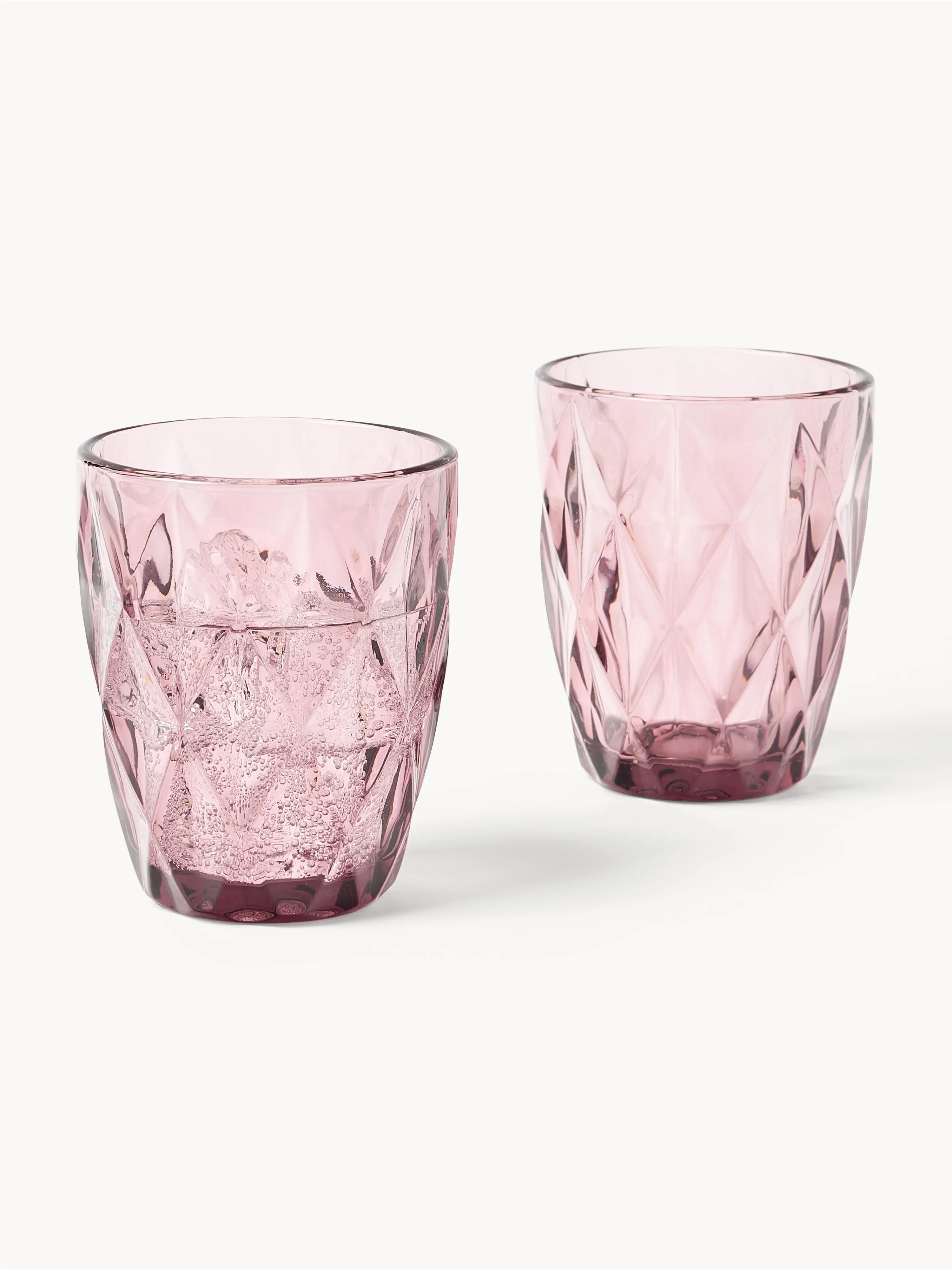 Tumblers Colorado met structuurpatroon, 4-delig