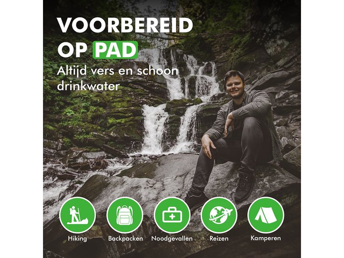 Travelhawk waterfilter - 1000 liter