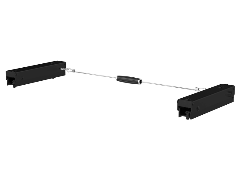 LAS Adapter für Fahrradträger BC260 Deichselträger, schwarz
