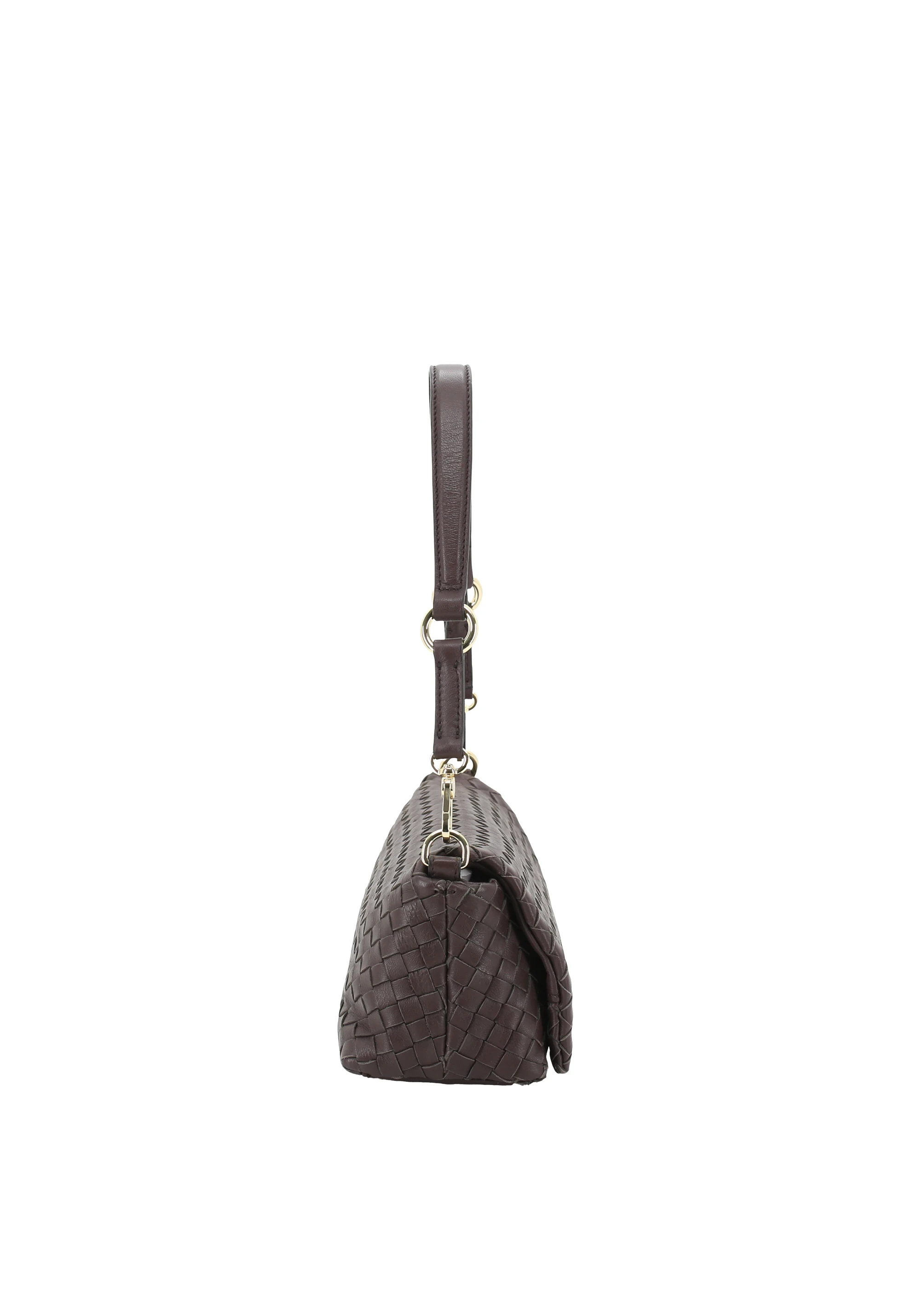Shoulder bag MILA Leather Piuma weaving Standard