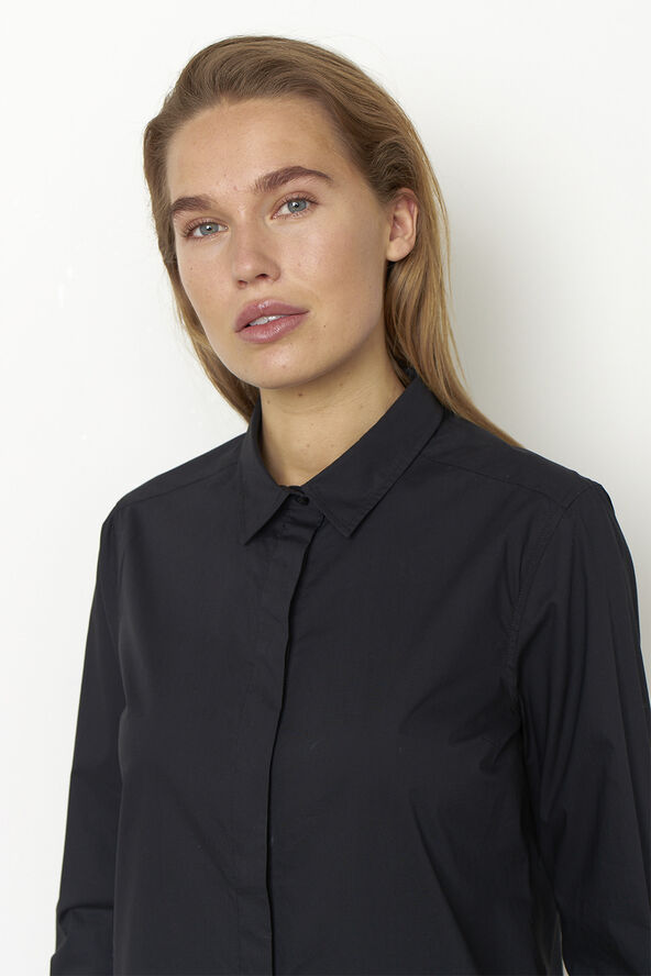 Second Female Larkin LS Classic Shirt Black