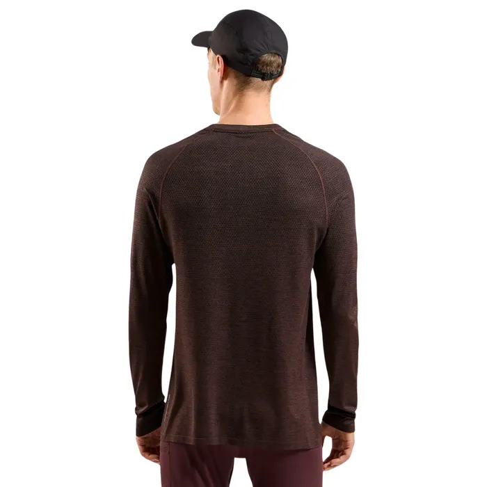 Odlo Essential Seamless Crew Longsleeve Shirt Heren