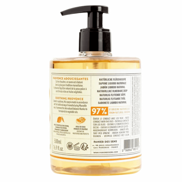 Savon liquide de Marseille Provence PANIER DES SENS