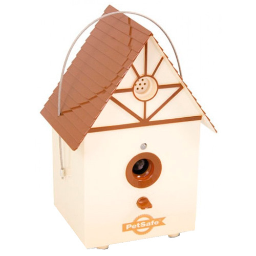 Casinha para cães Petsafe tamanho médio para uso externo, anti-latido.