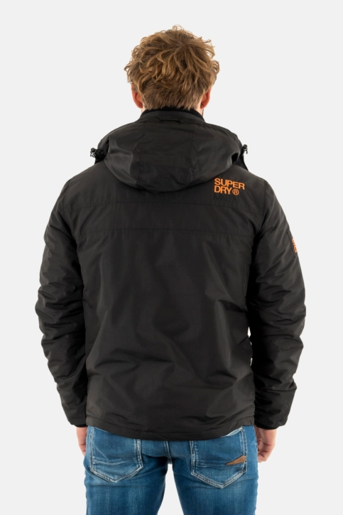 Blousons et vestes superdry hooded mtn windbreaker 02a black