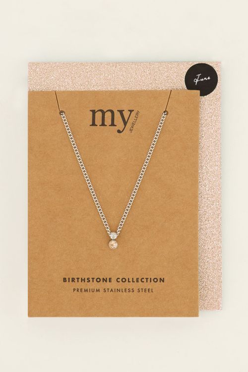 Ketting met geboortesteen