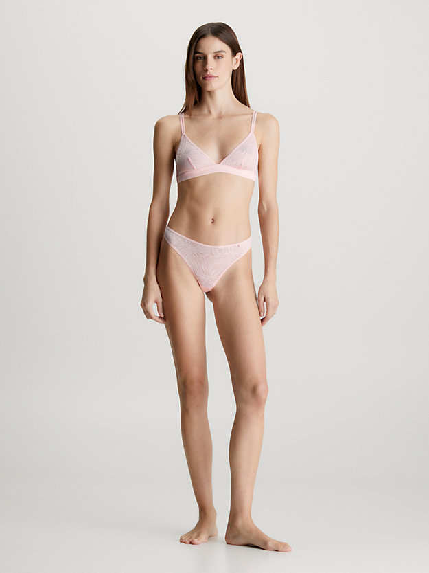 Tanga - Marquisette transparente