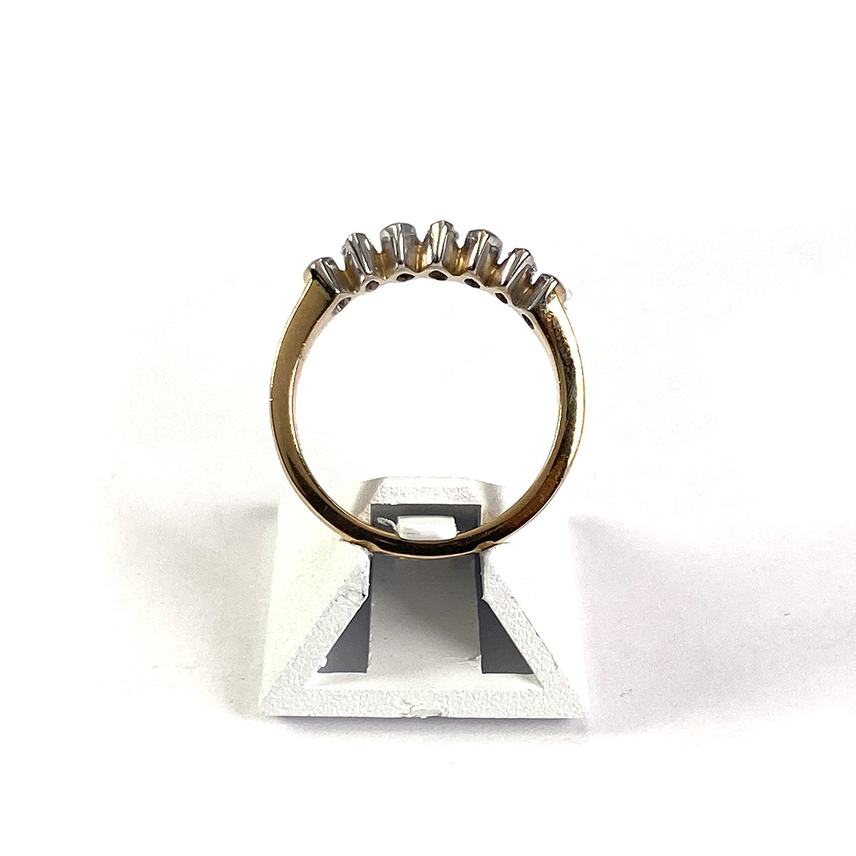 Bague d'occasion 2 ors 750 diamants