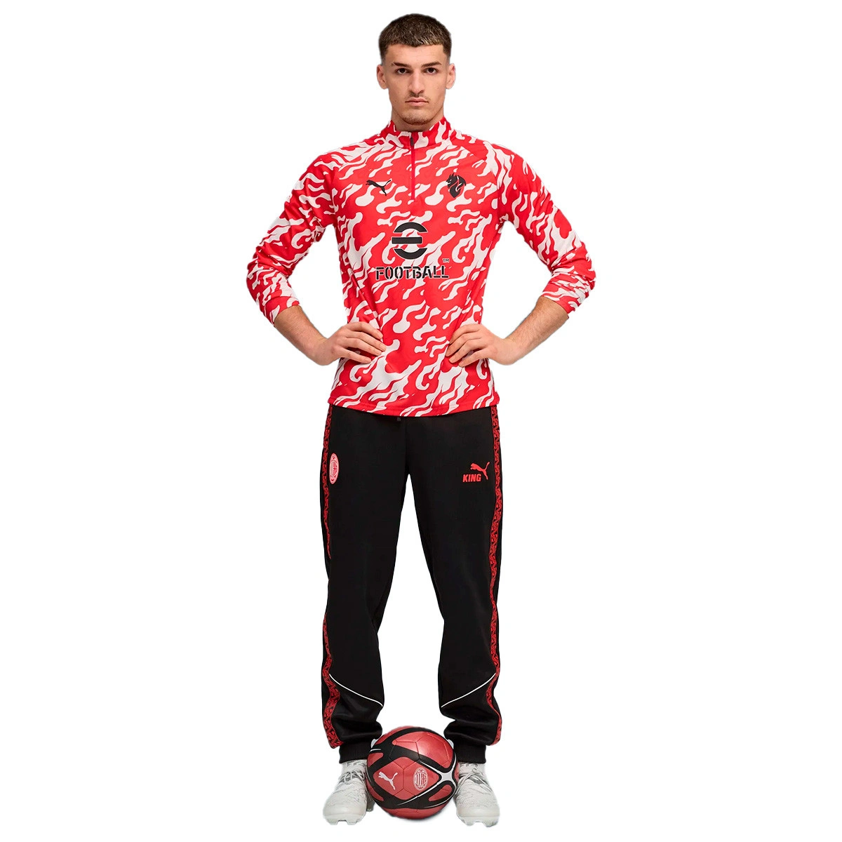 Sweatshirt Puma Ac Milan Pre-Match 2025-2026