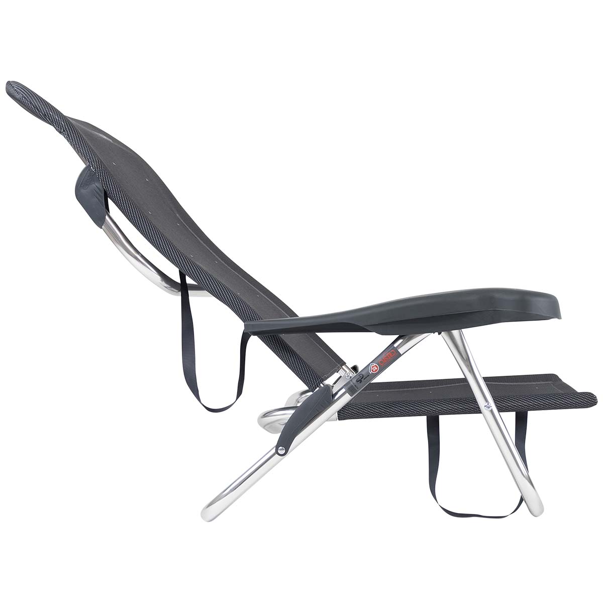Crespo AL-221 Dark Grey strandstoel
