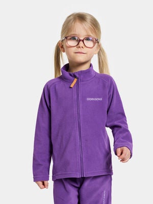 Didriksons Monte Fleecejakke, Disco Purple