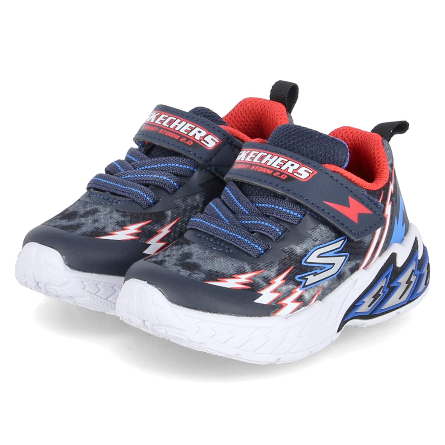 Skechers Low Sneaker LIGHT STORM 2.0 - navy/red