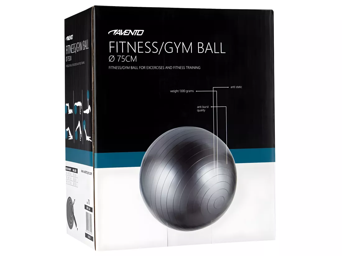 Swiss ball L - 75 cm - Gris