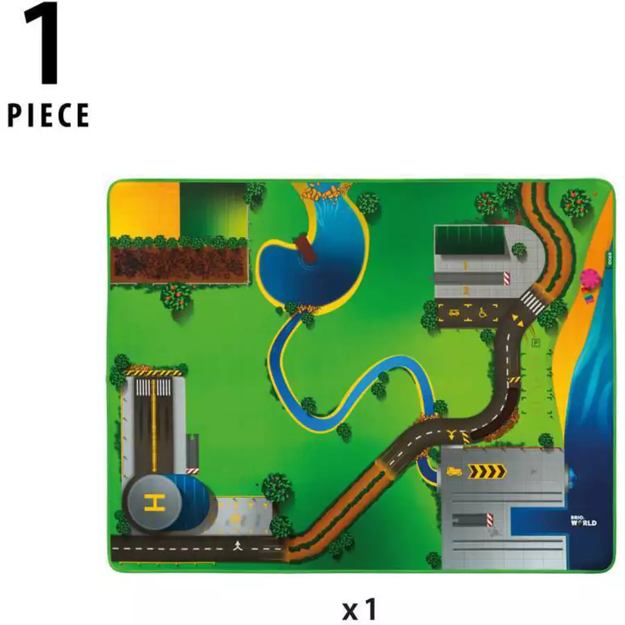 Brio BRIO Eisenbahn-Spielmatte bunt
