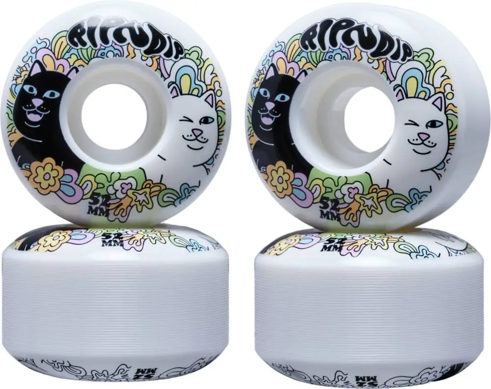 RIPNDIP Flower Child 99A Skateboard Hjul 4-Pak | SkatePro