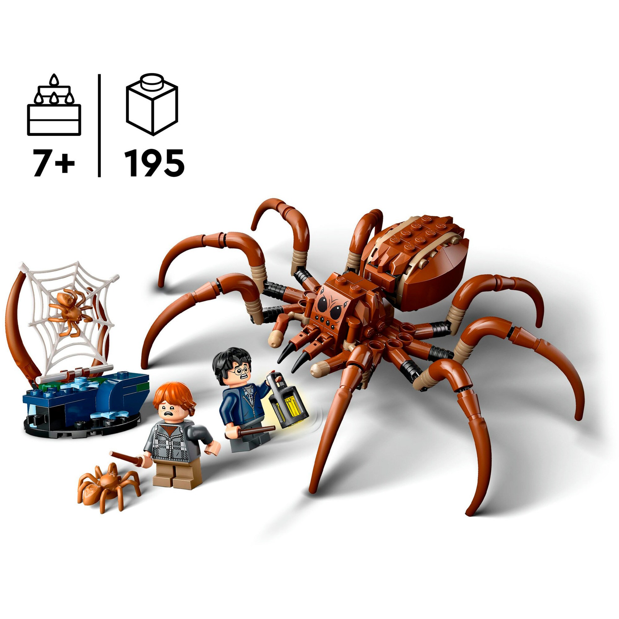 LEGO Konstruktionsspielzeug Harry Potter Aragog im Verbotenen Wald