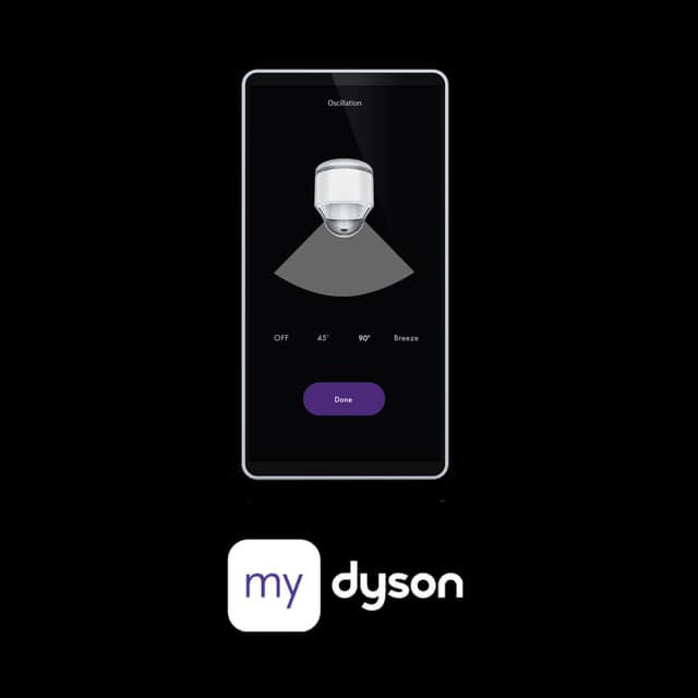Dyson Hot + Cool HP1 luftrenser 544826-01 (hvid/sølv)