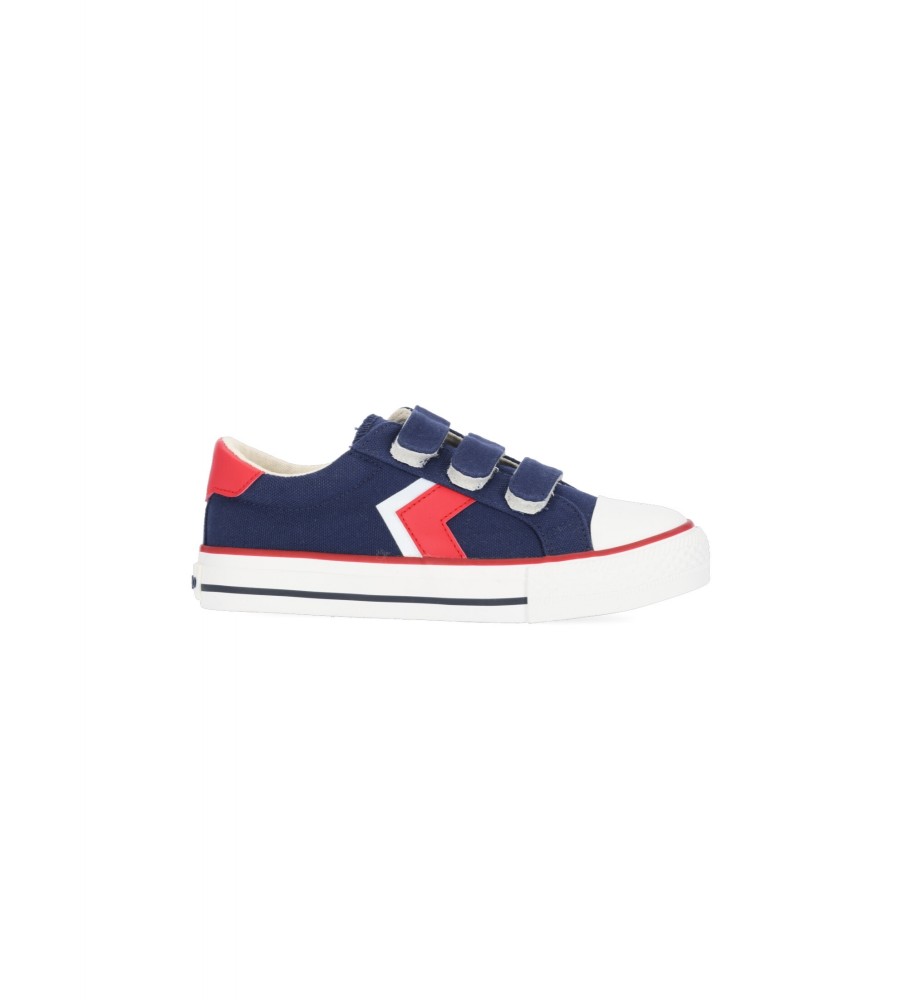 Tênis infantil Chika10 City Kids, tamanho 33, azul marinho.