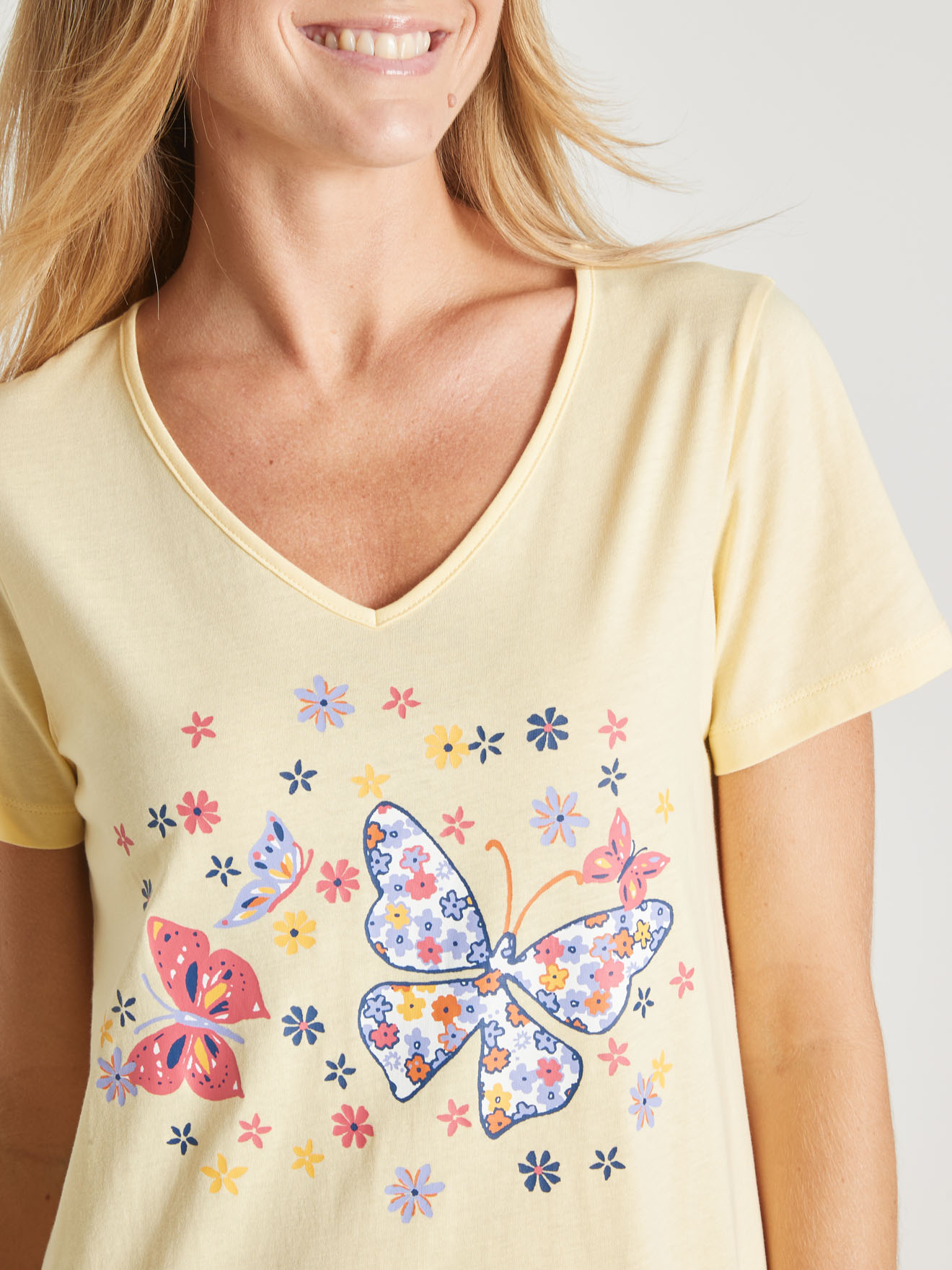Lot de 3 chemises de nuit pur coton