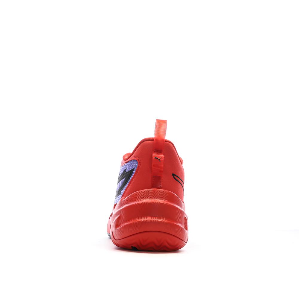Puma Chaussures de Basketball Violet/Rouge Homme Puma Scoot 1 PRED