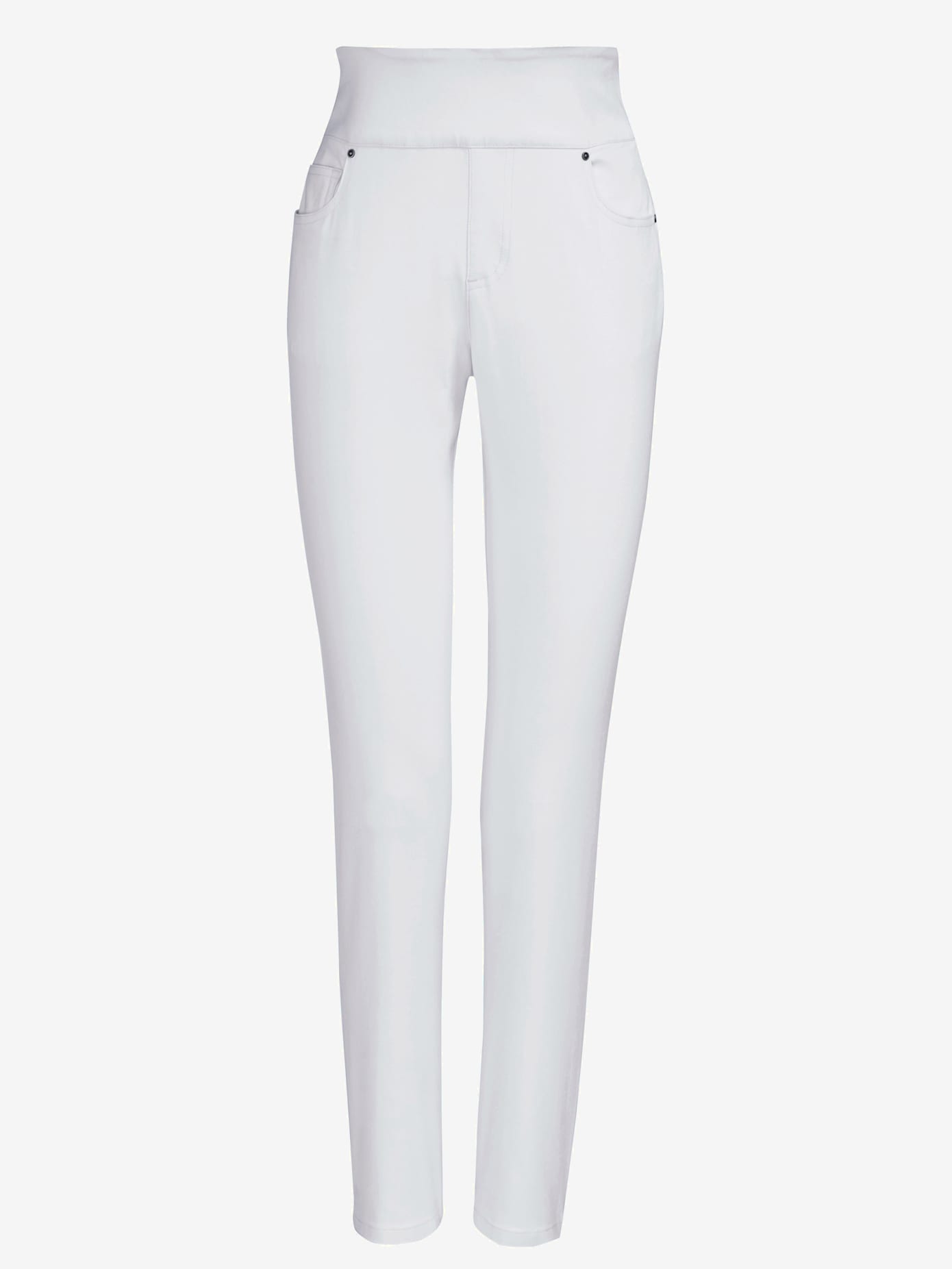 Pantalon ceinture haute affinante à glissière